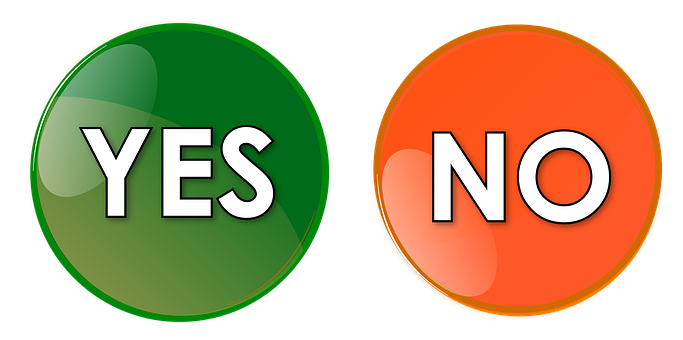 A Green And Orange Buttons With White Text
