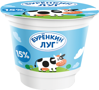 A Container Of Yogurt With A Label