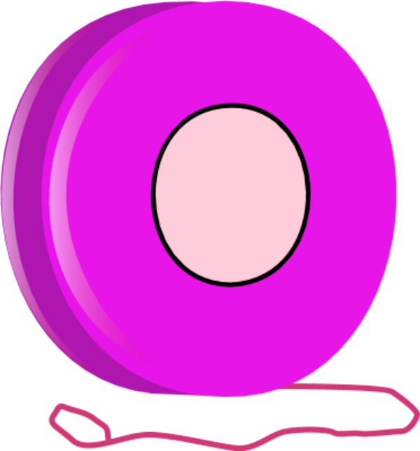 A Purple Circle With A Pink Circle