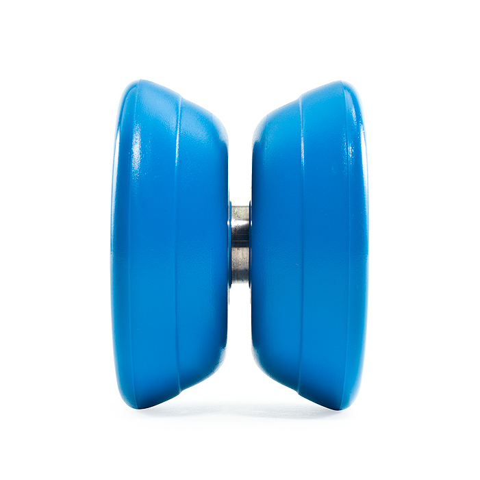 A Blue Yo-yo On A White Background